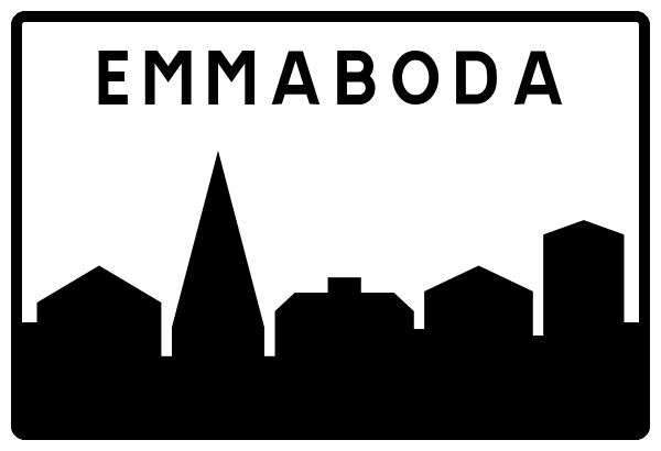 Ortsschild Emmaboda