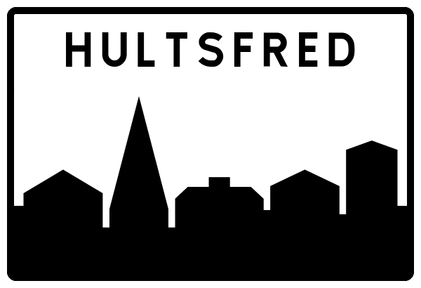 Ortsschild Hultsfred
