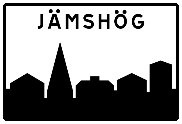Ortsschild Jämshög