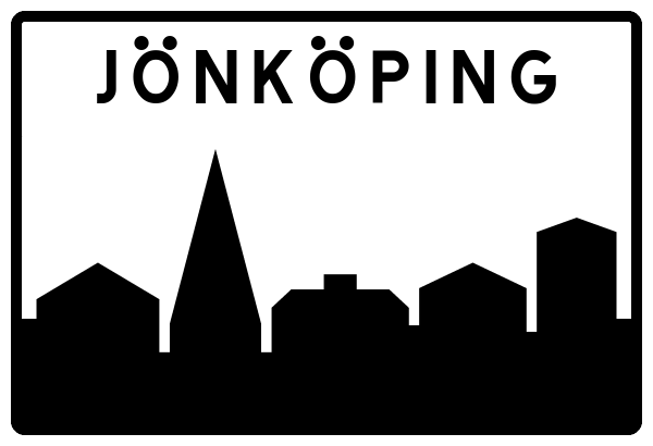 Ortsschild Jönköping