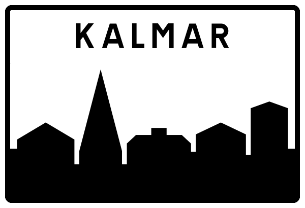 Ortsschild Kalmar