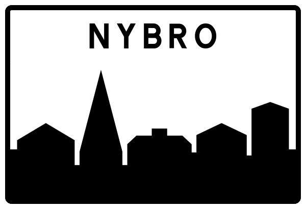 Ortsschild Nybro