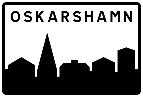 Ortsschild Oskarshamn