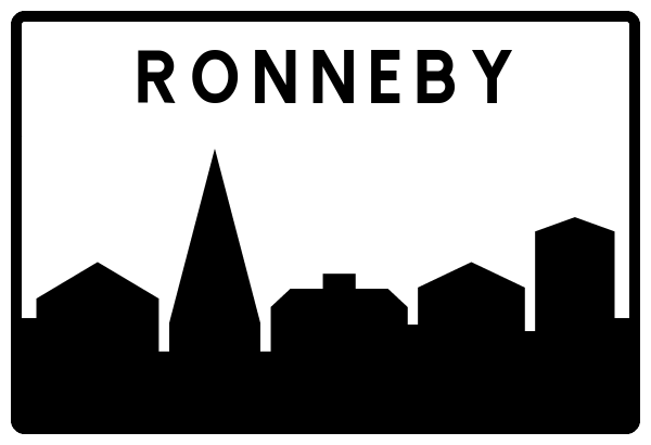 Ortsschild Ronneby