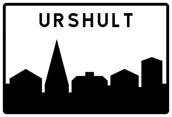 Ortsschild Urshult